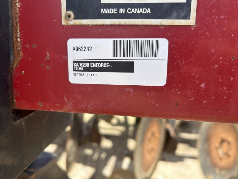 2017 SALFORD 5200 ENFORCER VERTICAL TILLAGE