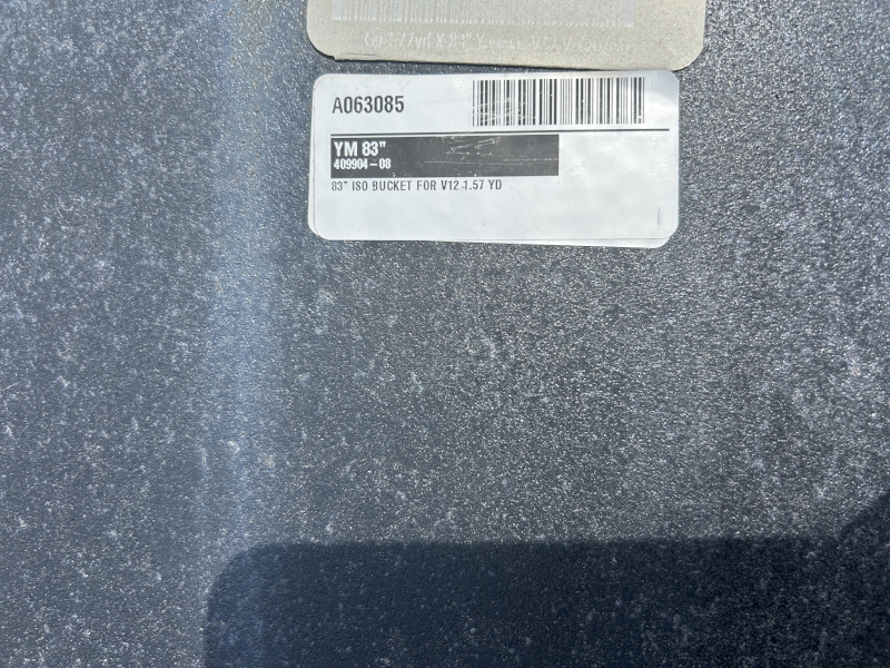 2023 YANMAR 83 INCH ISO GENERAL PURPOSE BUCKET