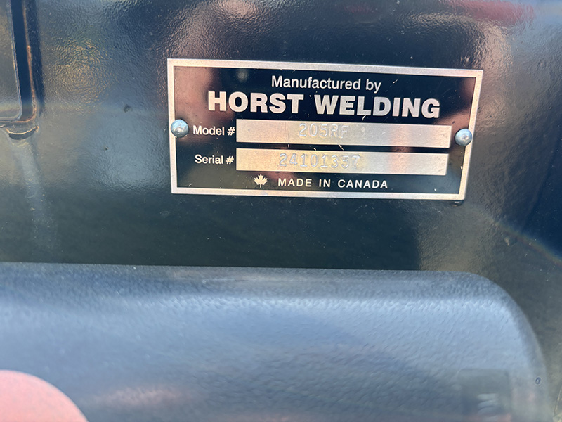 2024 HORST 205 RUNNING GEAR