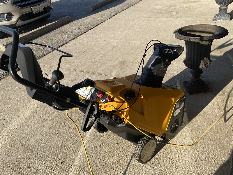 2021 CUB CADET 1x 221 LHP SINGLE STAGE SNOWBLOWER