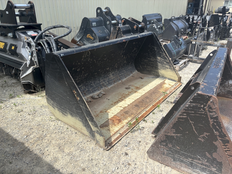 2023 HLA ATTACHMENTS (HORST) 84 INCH TELEHANDLER BUCKET-EURO STYLE (ALO) QUICK ATTACH