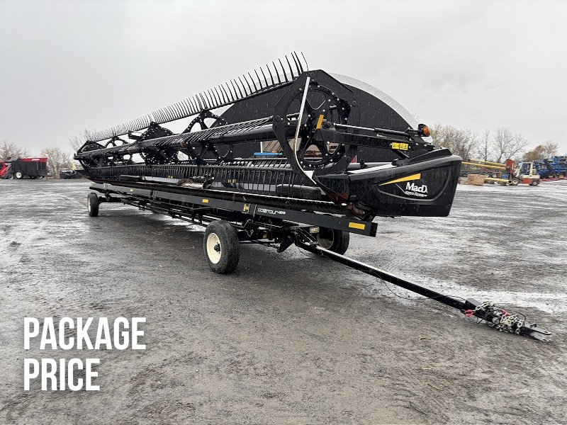 2018 MACDON FD75-45 FLEX DRAPER HEAD WITH CART