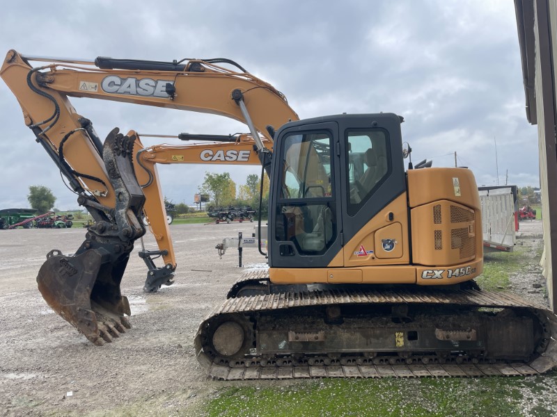 2016 CASE CX145CSR SHORT RADIUS EXCAVATOR