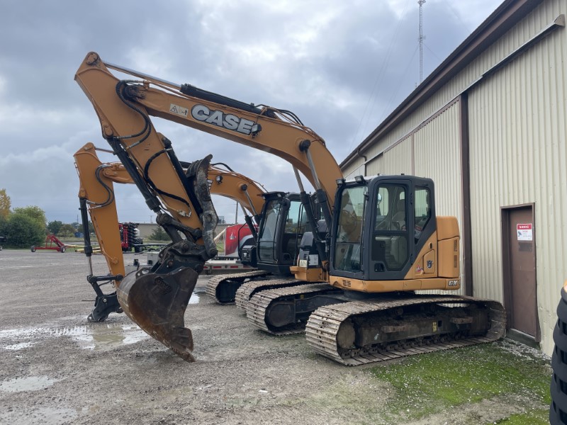 2016 CASE CX145CSR SHORT RADIUS EXCAVATOR