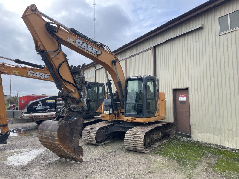 2016 CASE CX145CSR SHORT RADIUS EXCAVATOR