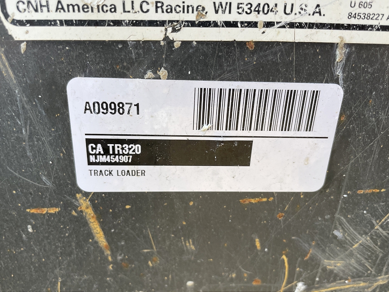 2019 CASE TR320 COMPACT TRACK LOADER