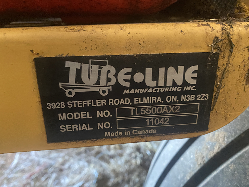 2011 TUBELINE TL5500AX2 BALE WRAPPER