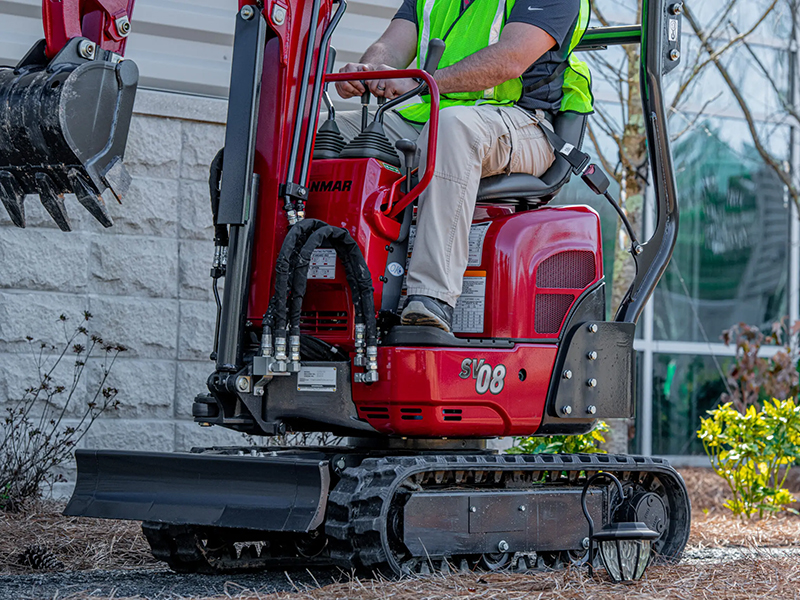 2023 YANMAR SV08 MINI EXCAVATOR