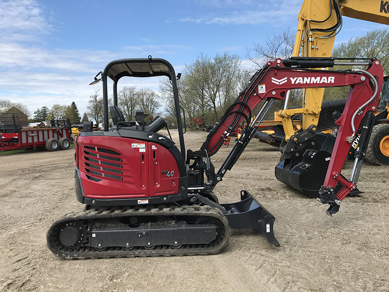 2023 YANMAR SV40 MINI EXCAVATOR