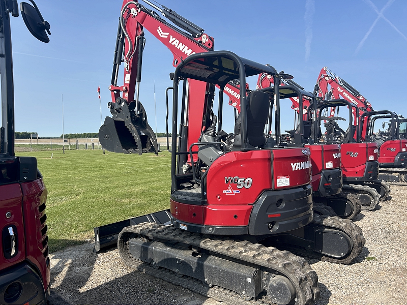 2023 YANMAR VIO50-6A MINI EXCAVATOR