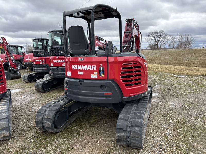 2023 YANMAR VIO55-6A-AB MINI EXCAVATOR WITH ANGLE BLADE