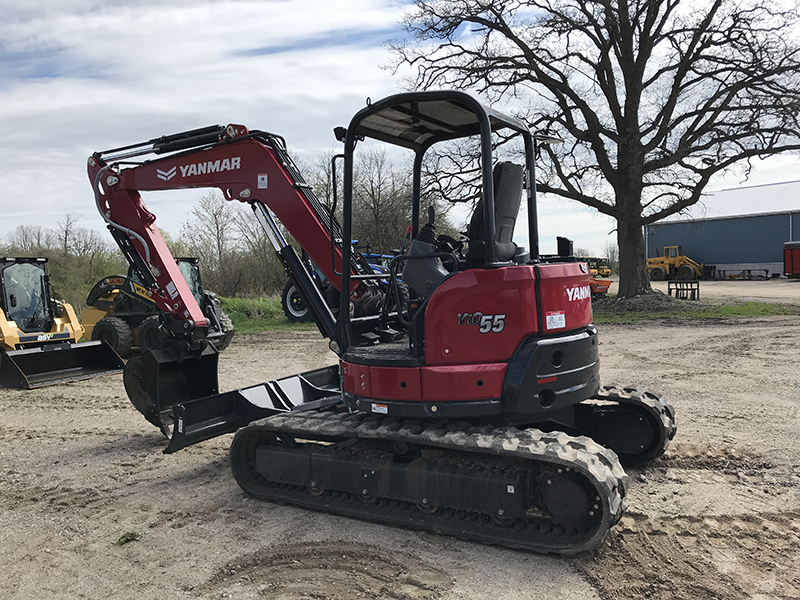 2023 YANMAR VIO55-6A MINI EXCAVATOR