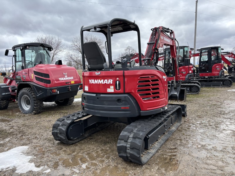 2023 YANMAR VIO55-6A MINI EXCAVATOR WITH BLADE