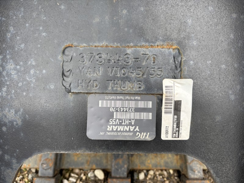 2023 YANMAR VIO55-6A MINI EXCAVATOR WITH BLADE