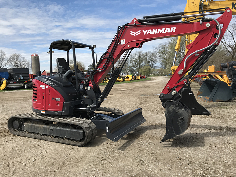 2023 YANMAR VIO55-6A MINI EXCAVATOR