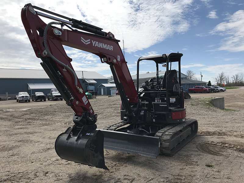 2023 YANMAR VIO55-6A MINI EXCAVATOR