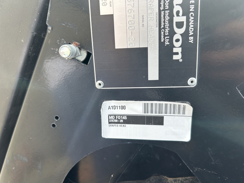 2020 MACDON FD145 DRAPER HEAD