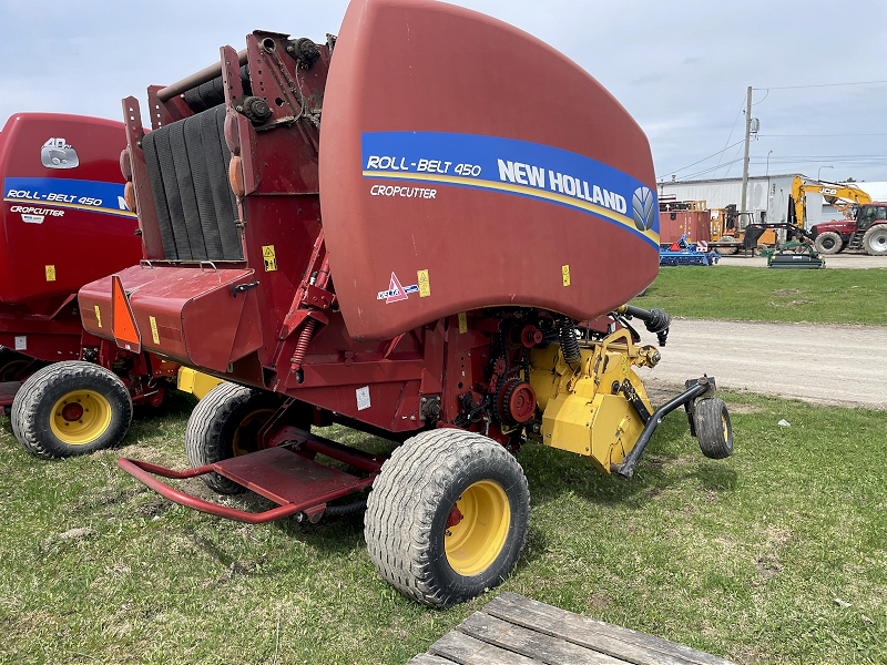 2018 NEW HOLLAND ROLLBELT450 CROPCUTTER ROUND BALER