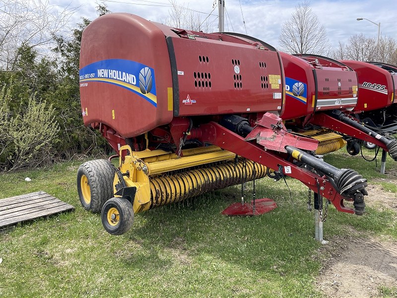 2018 NEW HOLLAND ROLLBELT450 CROPCUTTER ROUND BALER