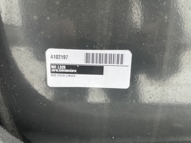 2025 NEW HOLLAND L320 SKID STEER LOADER