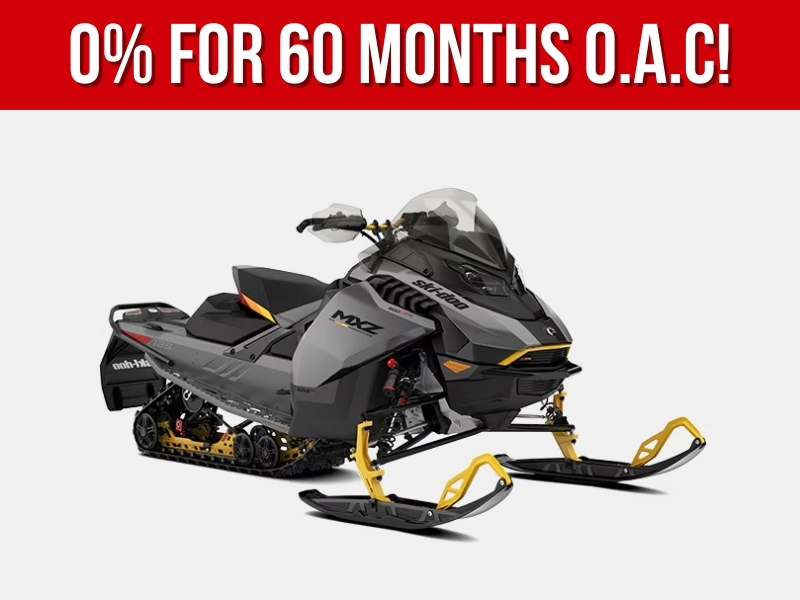 2025 SKI-DOO MXZ ADRENALINE 850 E-TEC SNOWMOBILE WITH BLIZZARD PACKAGE
