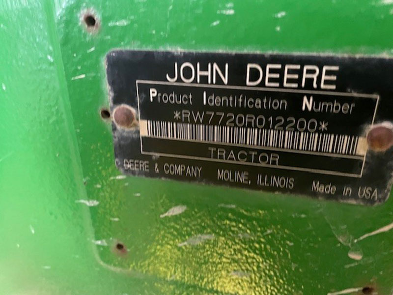 2006 JOHN DEERE 7720 TRACTOR
