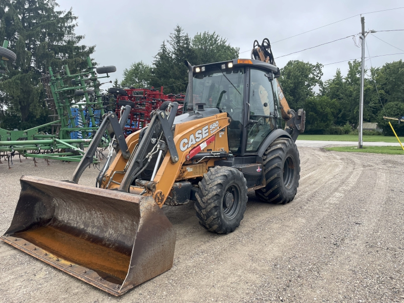 2017 CASE 580SNWT TRACTOR LOADER BACKHOE
