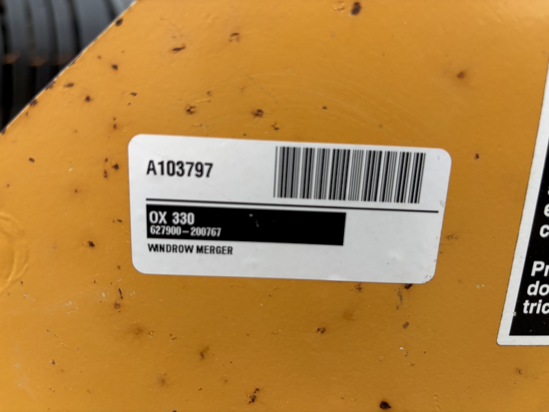 2015 OXBO 330 TRIPLE HAY MERGER
