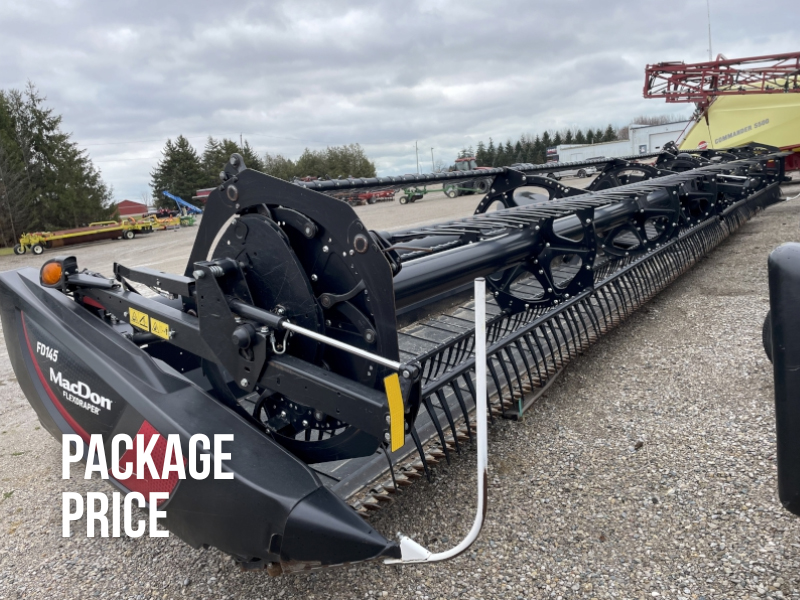 2021 MACDON FD145 DRAPER HEAD WITH CART