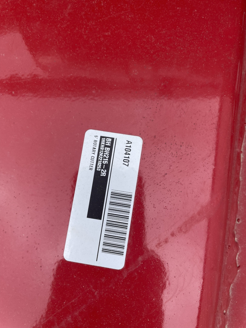 2024 BUSH HOG BH215 ROTARY CUTTER