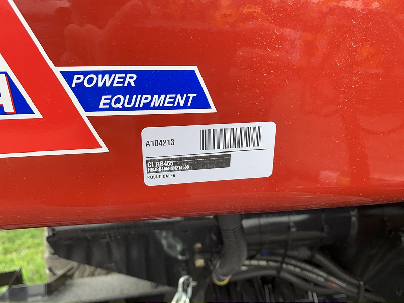 2025 CASE IH RB455 ROUND BALER