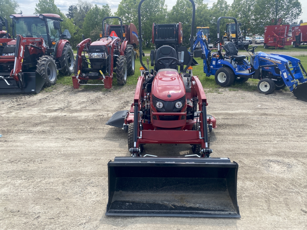 2025 CASE IH FARMALL 25SC TRACTOR WITH LOADER AND MOWER