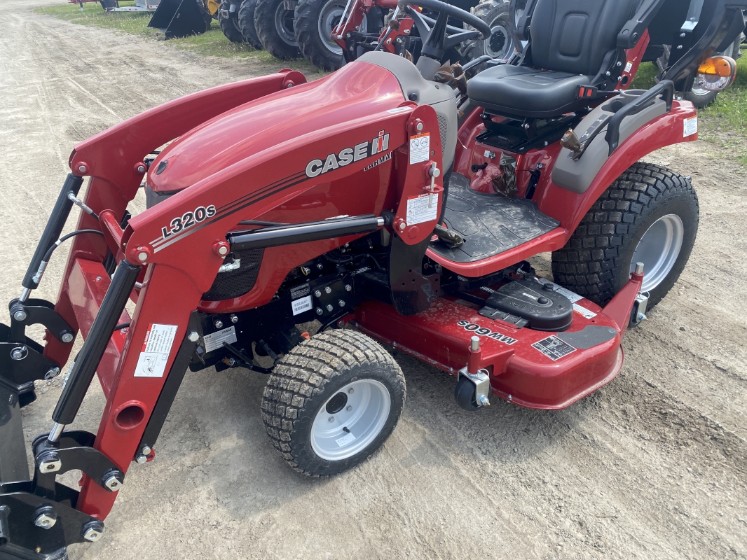 2025 CASE IH FARMALL 25SC TRACTOR WITH LOADER AND MOWER