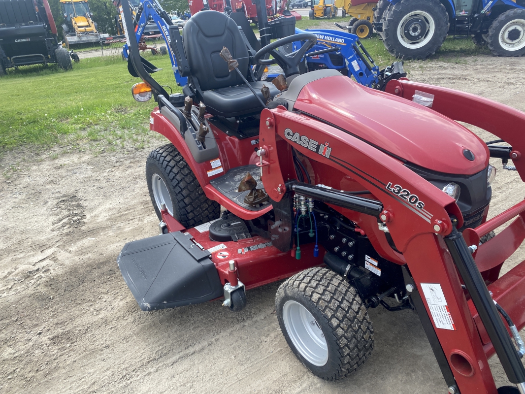 2025 CASE IH FARMALL 25SC TRACTOR WITH LOADER AND MOWER