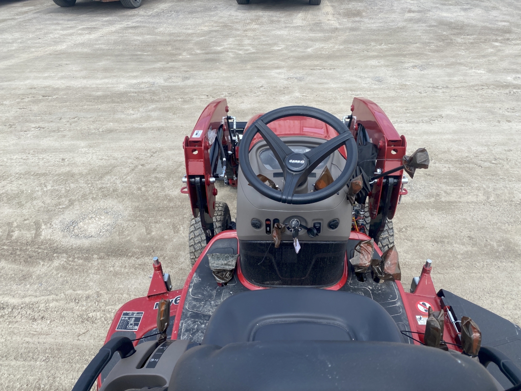 2025 CASE IH FARMALL 25SC TRACTOR WITH LOADER AND MOWER