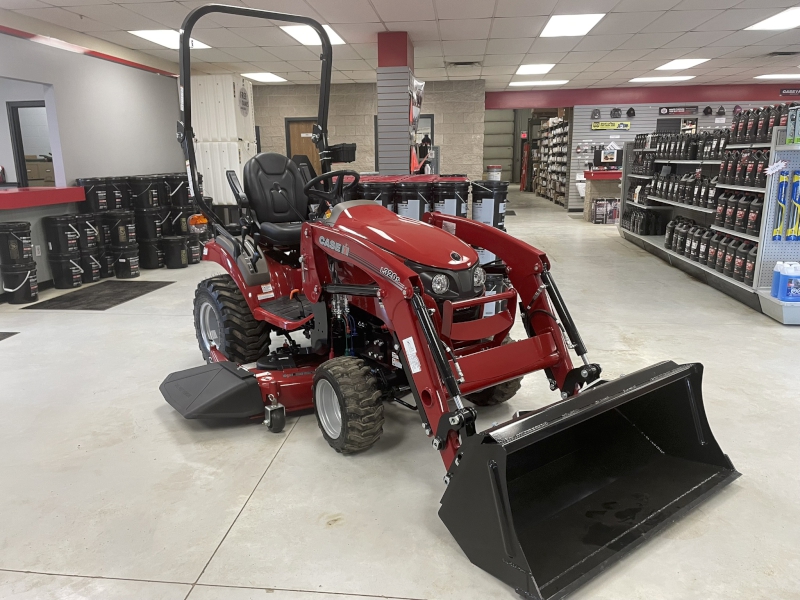 2025 CASE IH FARMALL 25SC TRACTOR WITH LOADER AND MOWER