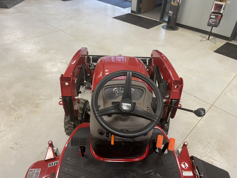2025 CASE IH FARMALL 25SC TRACTOR WITH LOADER AND MOWER