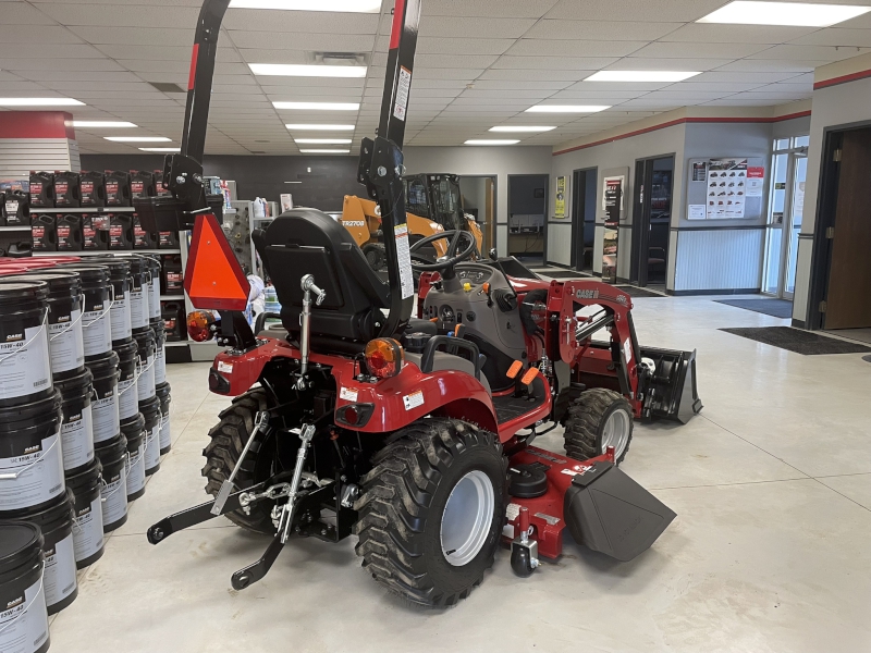 2025 CASE IH FARMALL 25SC TRACTOR WITH LOADER AND MOWER