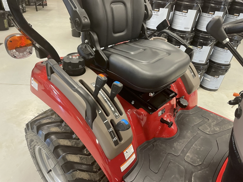 2025 CASE IH FARMALL 25SC TRACTOR WITH LOADER AND MOWER