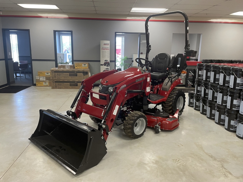 2025 CASE IH FARMALL 25SC TRACTOR WITH LOADER AND MOWER