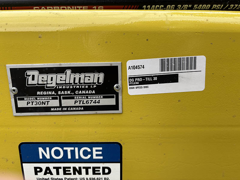 2024 DEGELMAN PRO-TILL 30 FOOT HIGH-SPEED DISC