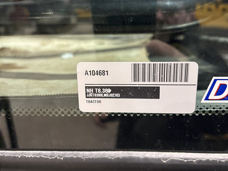 2021 NEW HOLLAND T8.380 TRACTOR***18 MONTH INTEREST WAIVER***