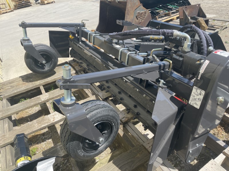 2024 CASE CONSTRUCTION 84 INCH HARLEY POWER RAKE