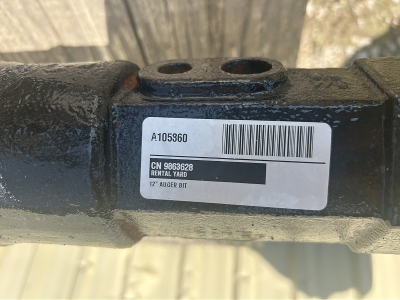 2024 CNH 12 INCH AUGER BIT