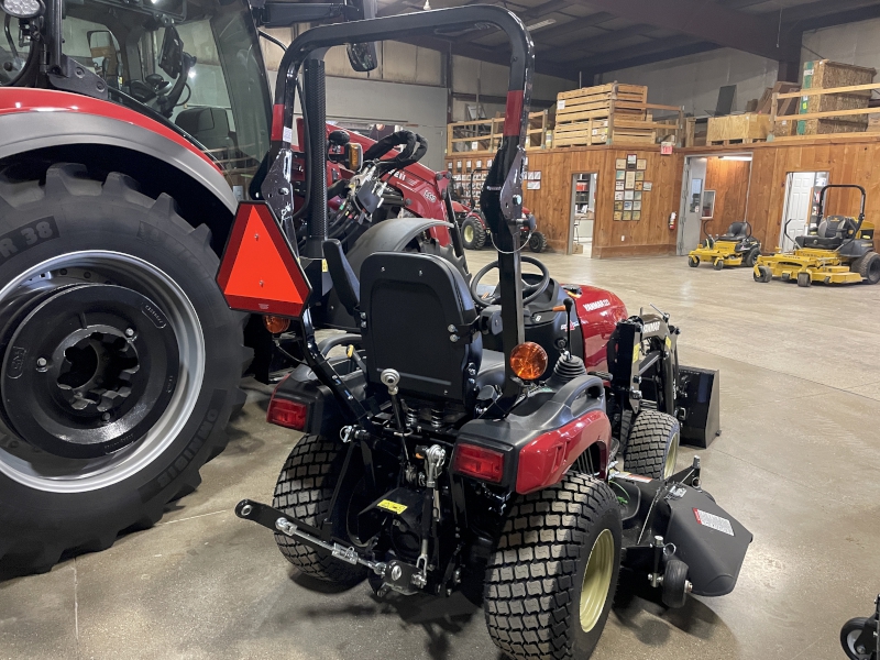 2025 YANMAR SA223 TRACTOR WITH LOADER AND MOWER