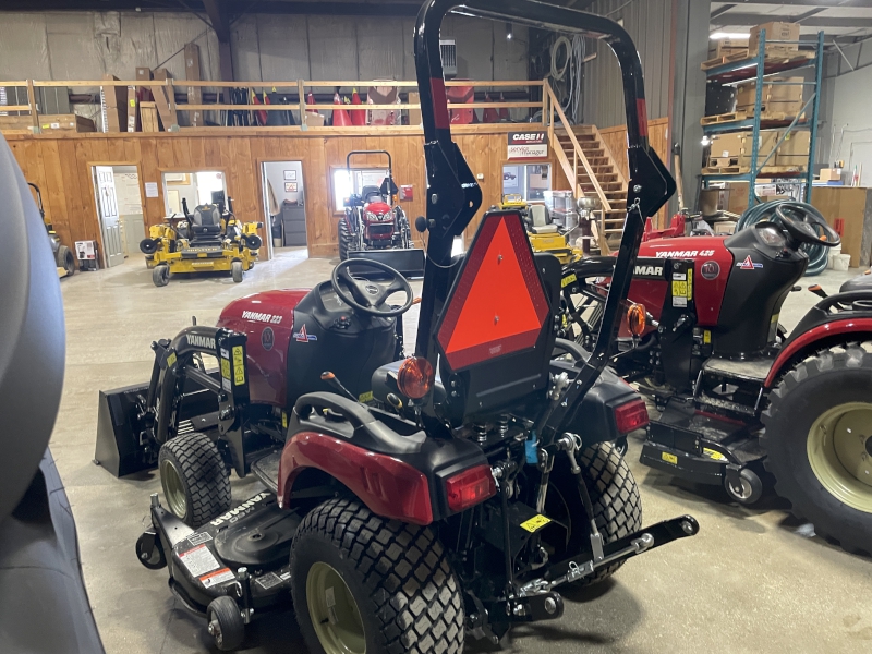 2025 YANMAR SA223 TRACTOR WITH LOADER AND MOWER