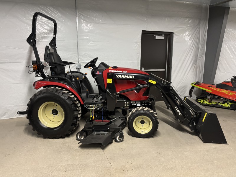 2025 YANMAR SA425 TRACTOR WITH LOADER AND MOWER