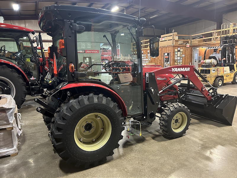 2025 YANMAR YT235 CAB TRACTOR WITH LOADER