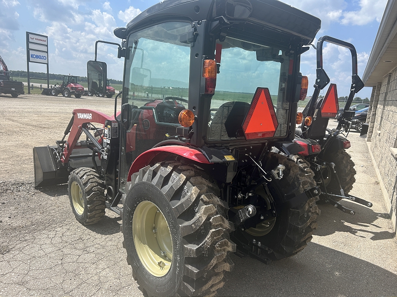 2025 YANMAR YT235 CAB TRACTOR WITH LOADER