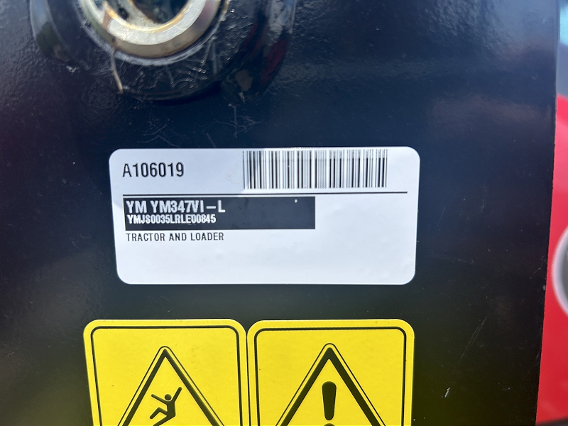 2025 YANMAR YM347 TRACTOR WITH LOADER